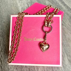 Juicy Couture Gold Heart Necklace